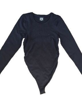 Black Long Sleeve Bodysuit
